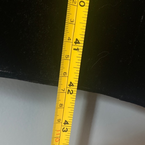 Elegant Black and White Dress with Gold Accent Tuxedo Dress Velvet Size 16 - Picture 15 of 15